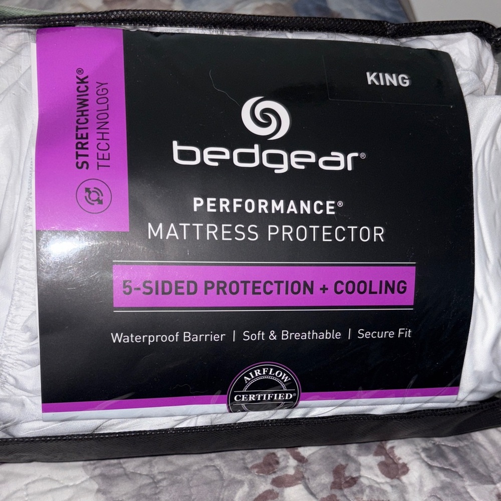 Bedgear Performance Mattress Protector - white KING size